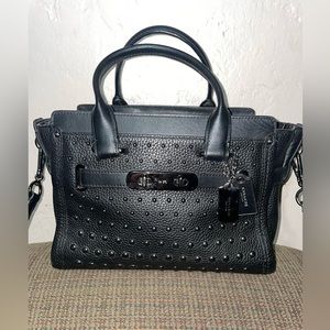 Authentic coach cross body or hand bag.